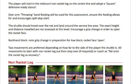 Red Booklet Page | Learn To Play | Badminton England