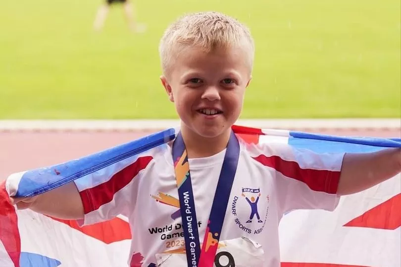 Two Gold Medals for Lewis Carson at 2023 World Dwarf Games | Badminton Scotland