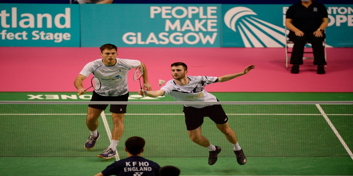 Scottish Open day two: Defending champions Hall and Dunn lead home charge | Badminton Scotland