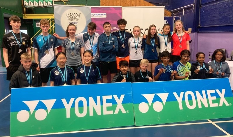 Glasgow Yonex Junior Championships U15 U19 2022 | Badminton Scotland