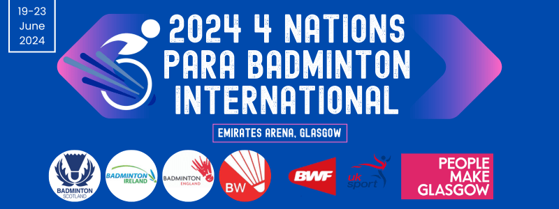 World class Para Badminton events announced on the road to Paris 2024 | Badminton Scotland