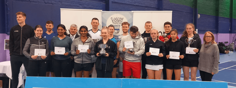 Glasgow Yonex Championships 2023 and Mary Russell Awards | Badminton Scotland
