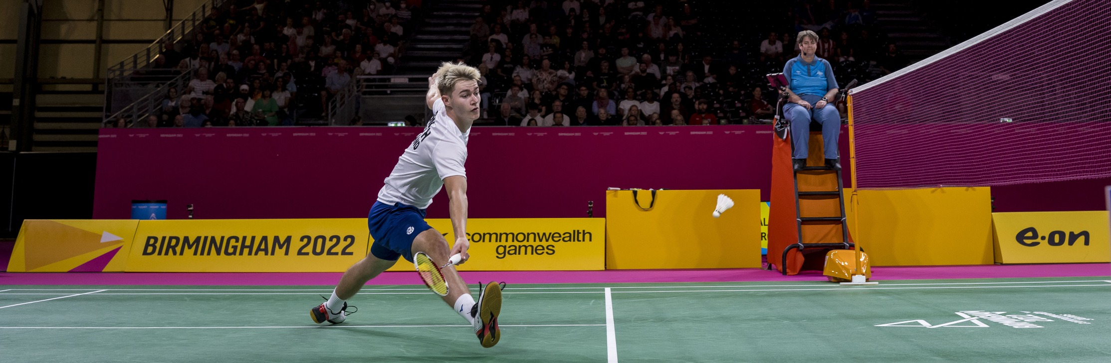 Returning to action: Callum Smith | Badminton Scotland