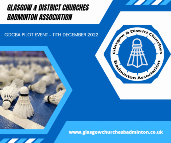 Glasgow District & Churches Badminton Association Pilot New Doubles Event | Badminton Scotland