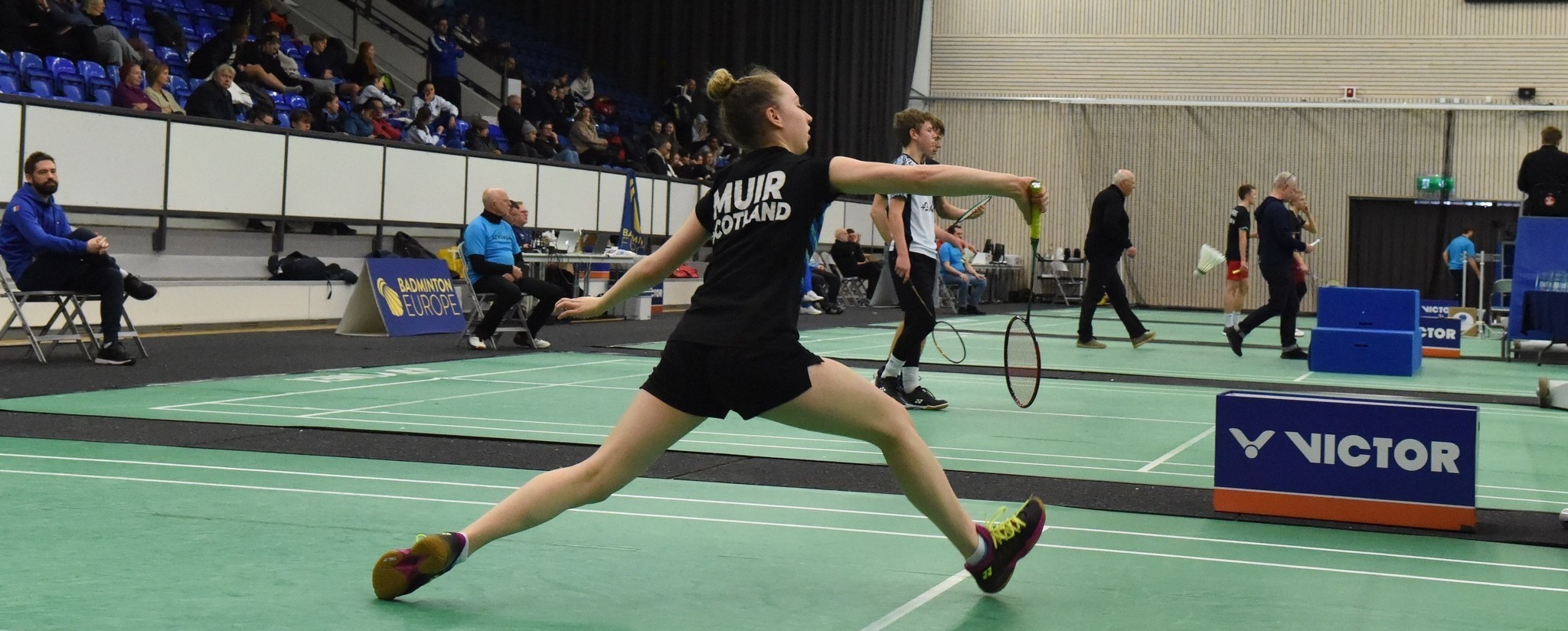 Iona Muir ready for Bulgarian U17 International | Badminton Scotland