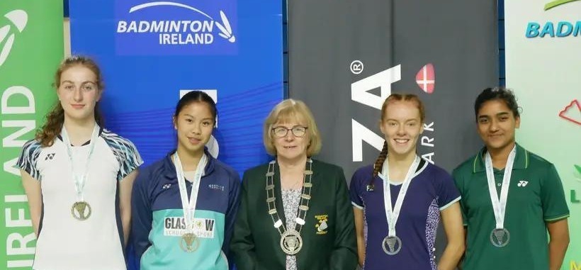 Katrina Chan & Ishbel McCallister Strike Gold at the FZ Forza Irish Open 2023 | Badminton Scotland