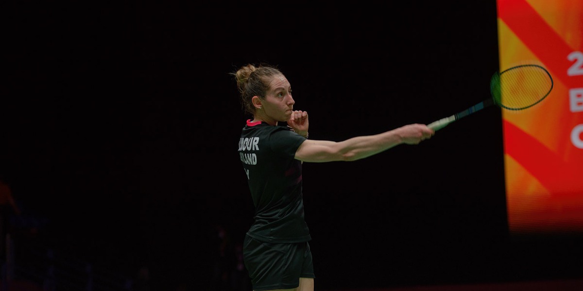 Gilmour off to a solid start at European Championships | Badminton Scotland