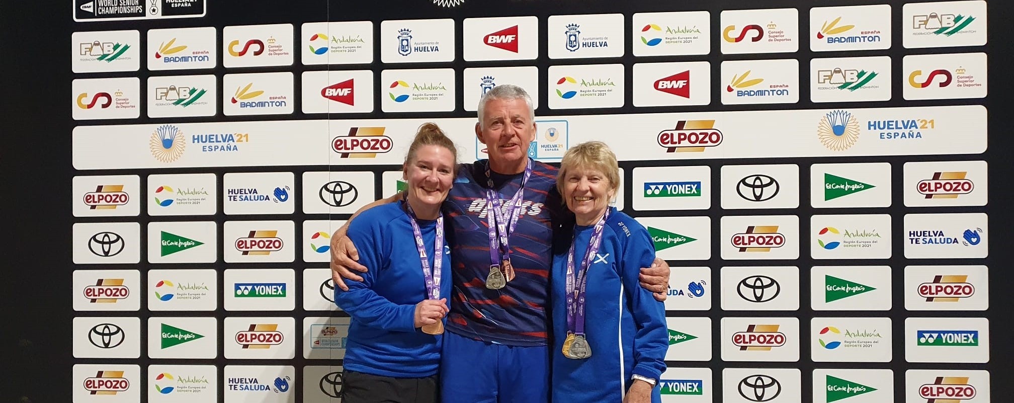 Successful Scot strikes gold at World Senior Badminton Championships | Badminton Scotland