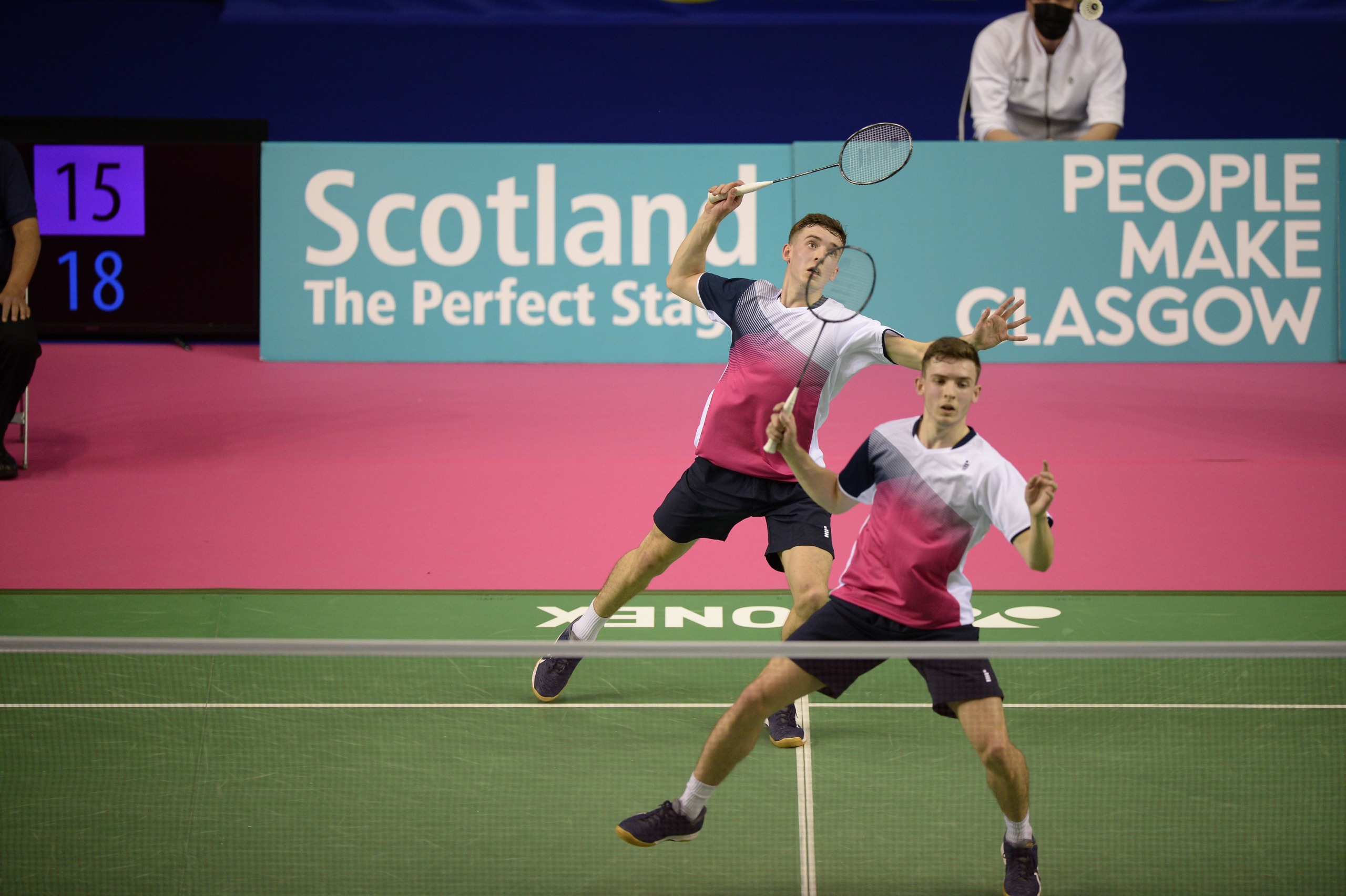 More home doubles success on Friday evening of the 2021 Scottish Open | Badminton Scotland