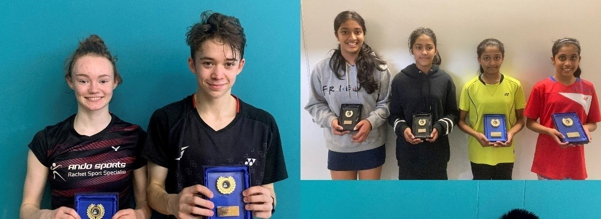 Trebles for Lingyun Xiao and Angus Meldrum at the U15/19 Midland Junior Championships | Badminton Scotland