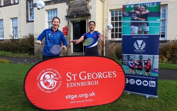 St George’s new partnership with Badminton Scotland | Badminton Scotland