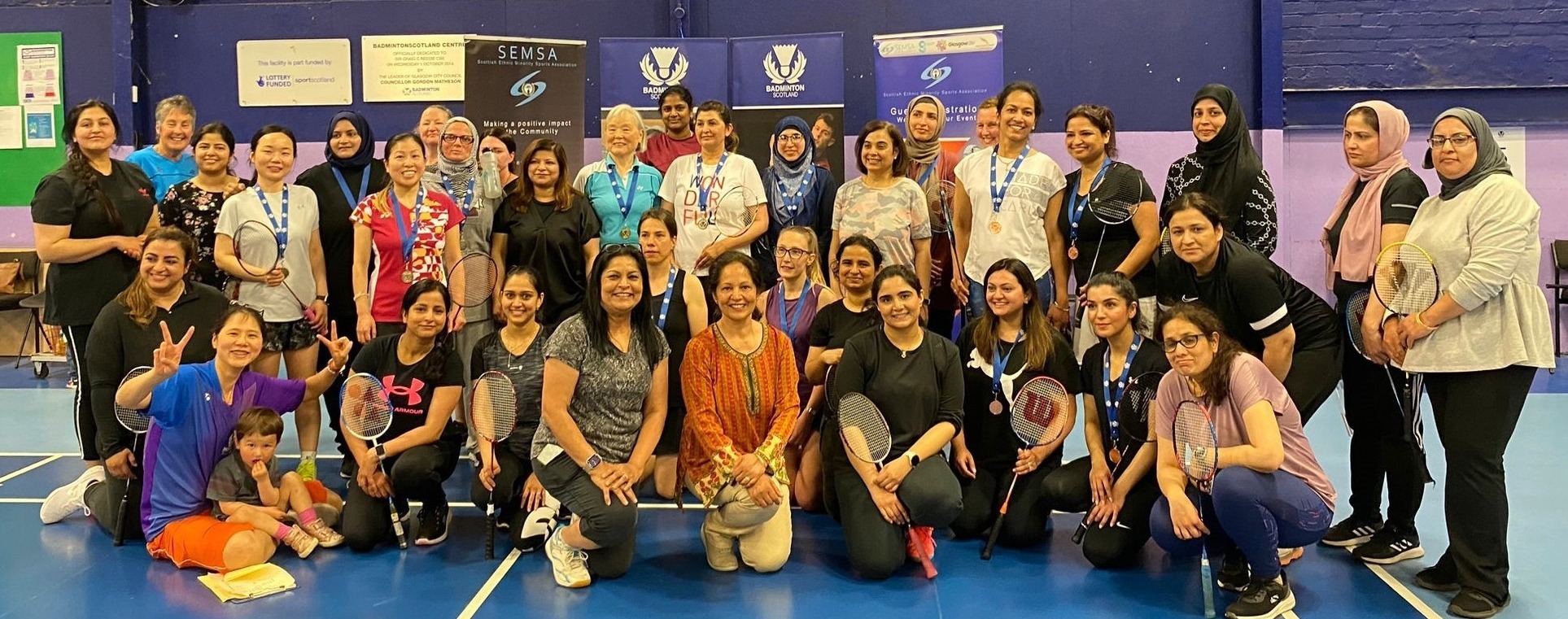 Women’s Community Tournament Players on AWAZ FM | Badminton Scotland