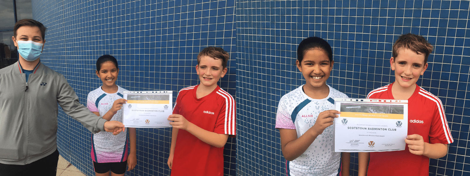 Scotstoun Badminton Club achieve Bronze Shuttlemark Award | Badminton Scotland