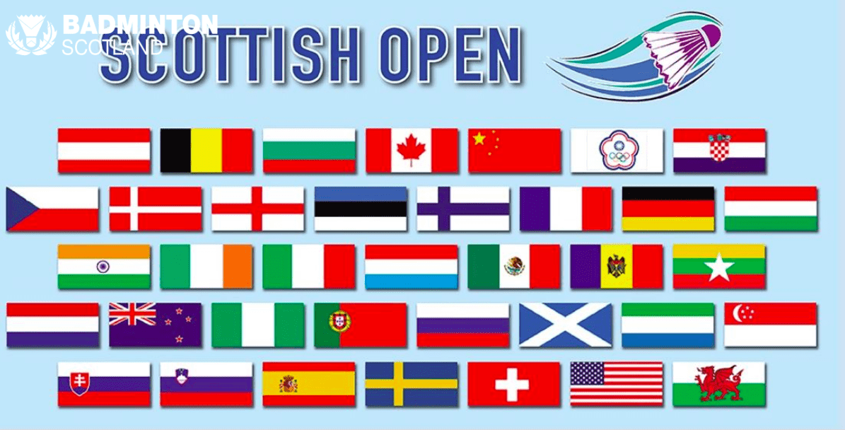 Scottish Open attracts global entry | Badminton Scotland
