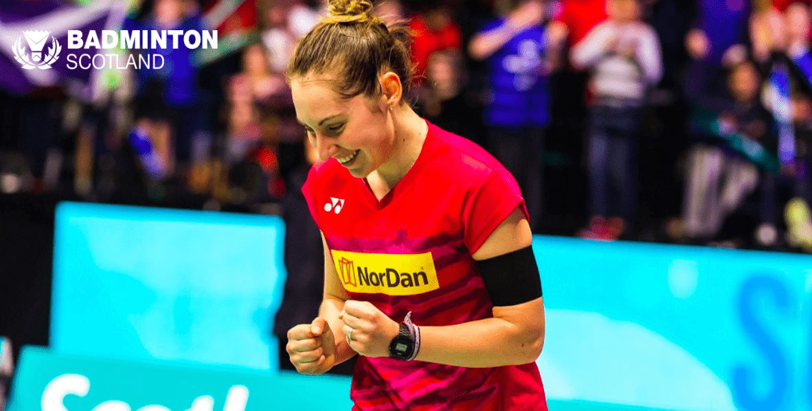 Gilmour is Scottish Open third seed | Badminton Scotland