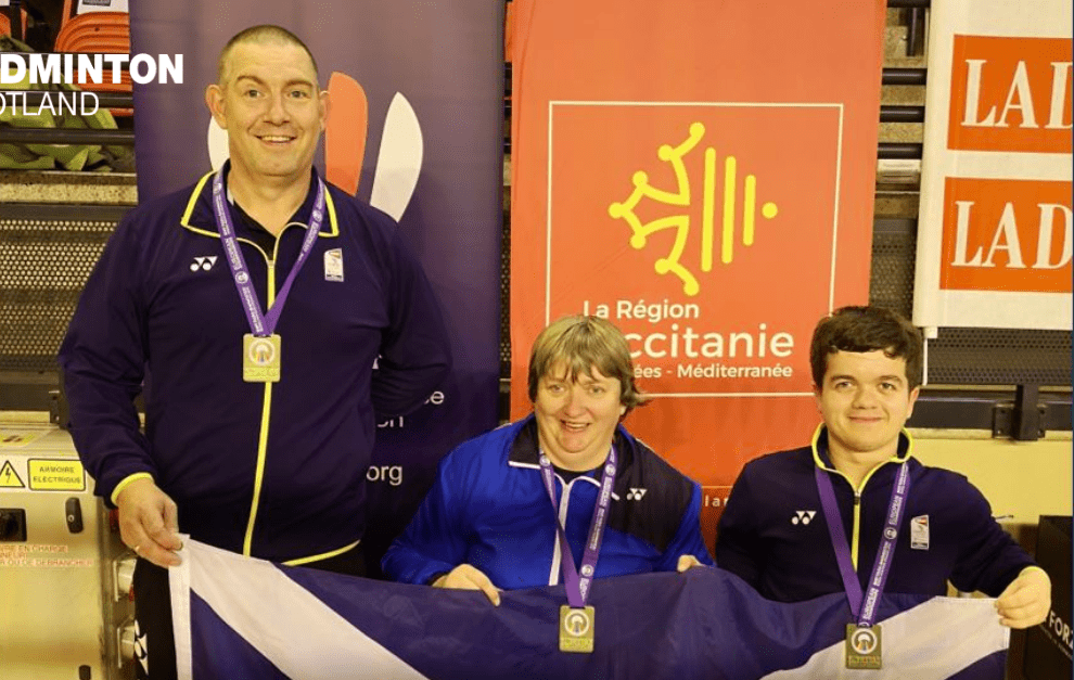 Three European bronze medals for Scotland’s Para-Badminton Stars | Badminton Scotland