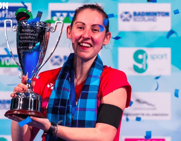 Gilmour gearing up for a challenging title defence | Badminton Scotland