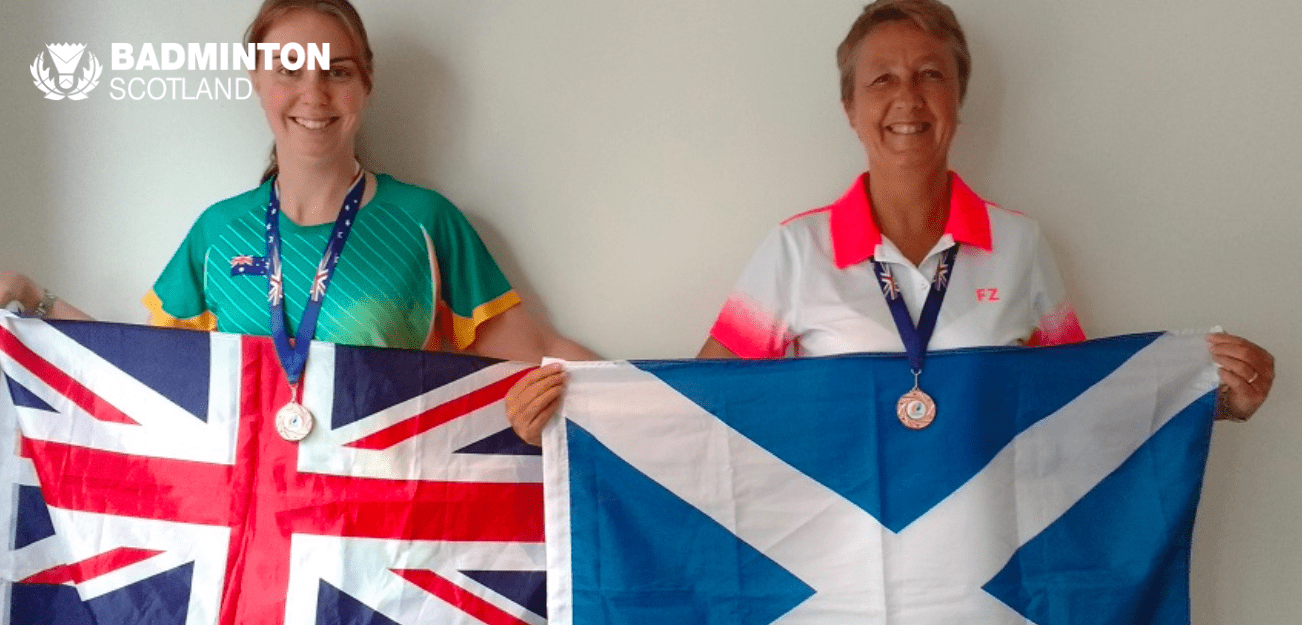 Double bronze for Mary Wilson in Australia | Badminton Scotland