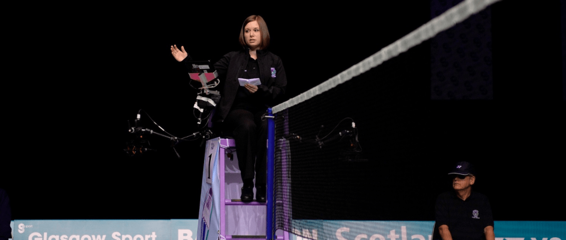 Lorna Halley becomes BEC Certified umpire | Badminton Scotland