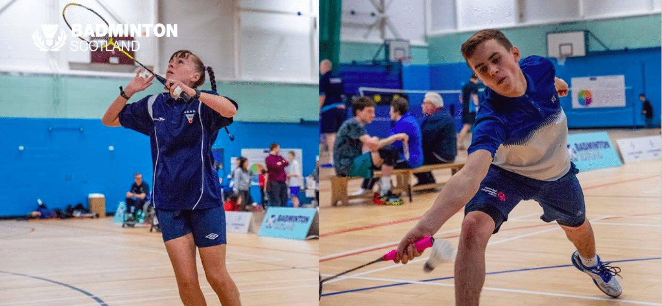 McCraw and Gillan win trebles at Scottish National Disability Championships | Badminton Scotland