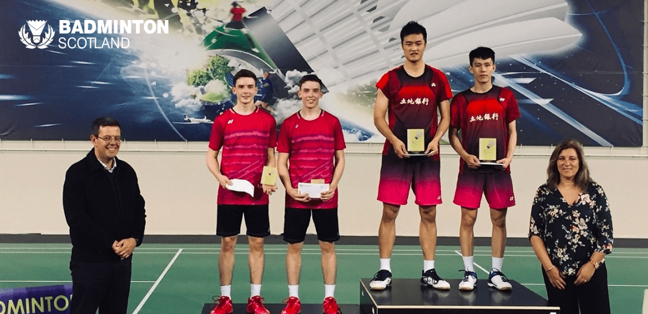 Grimleys win silver at Portuguese International | Badminton Scotland