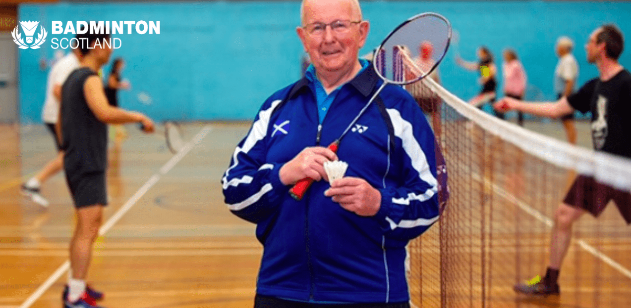Andy Cooke awarded MBE | Badminton Scotland