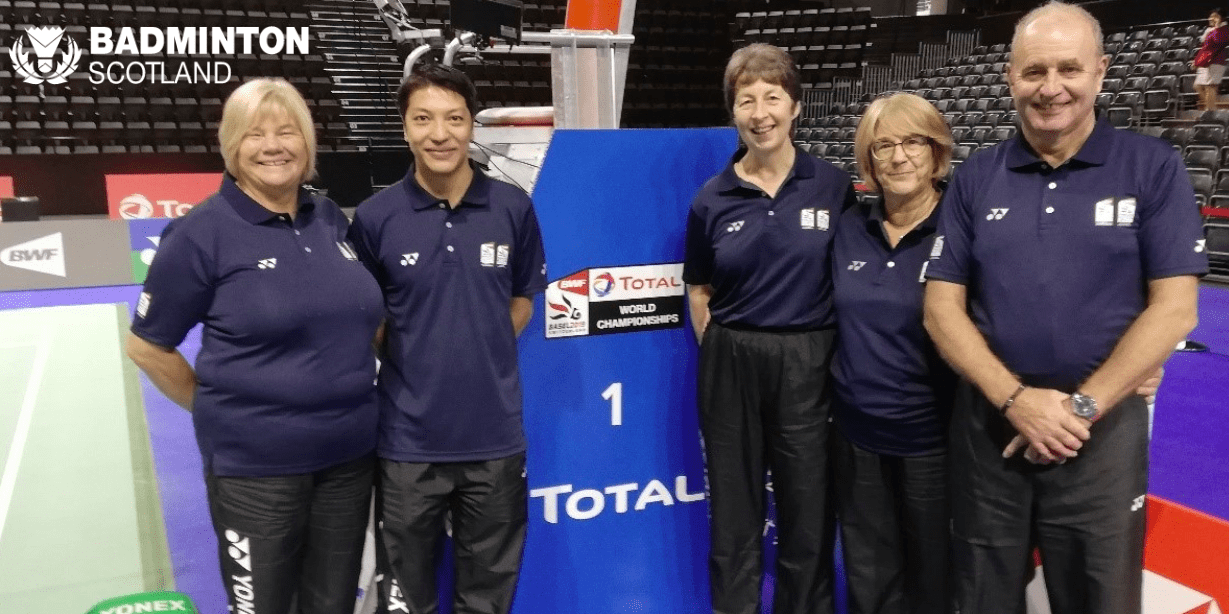 Badminton Scotland Court Officials represent Scotland at the Badminton World Championships | Badminton Scotland