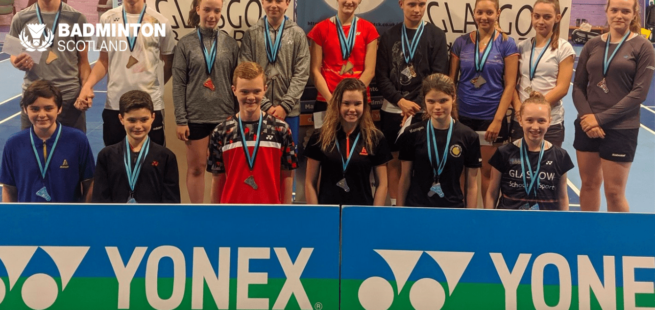 Rachel Sugden wins treble at Glasgow Yonex Under 19 Championships | Badminton Scotland
