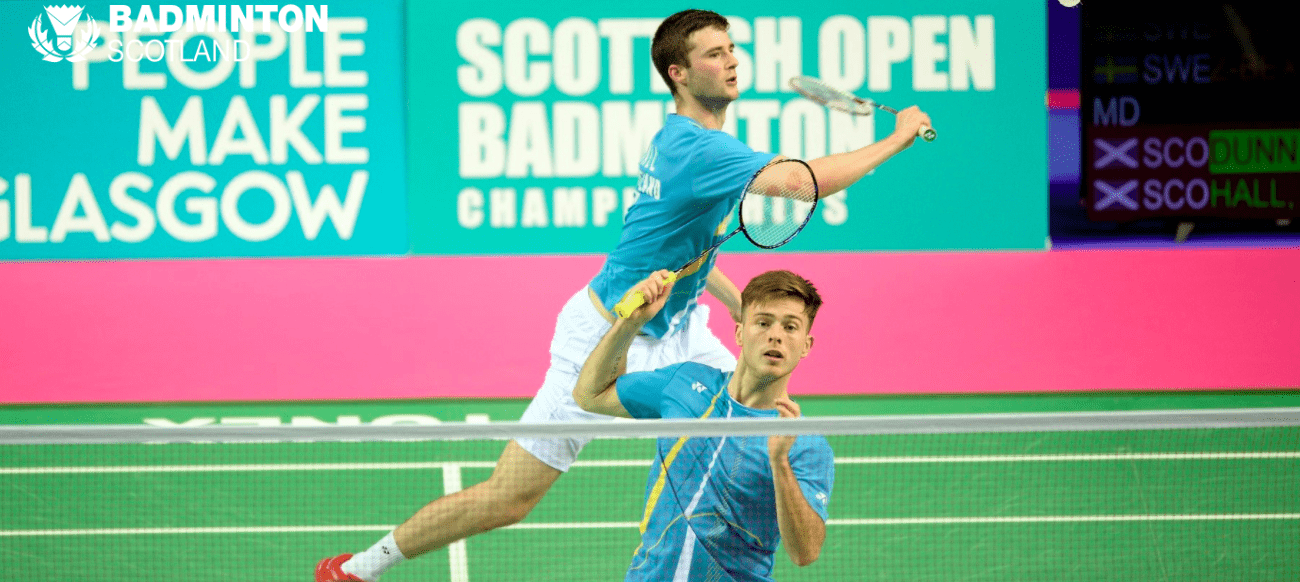 Super Saturday for Dunn and Hall as they reach the Scottish Open final | Badminton Scotland