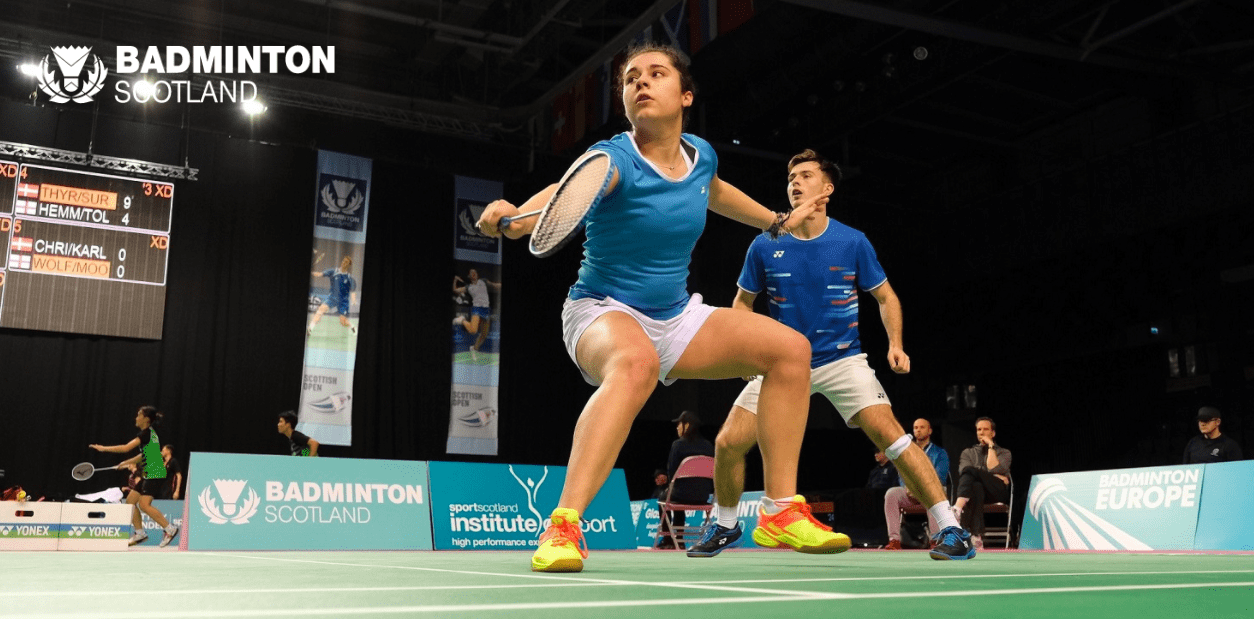Ciara Torrance was over the moon to clinch her first international title last week after claiming the mixed doubles title with Alex Dunn at the VICTOR Welsh International | Badminton Scotland