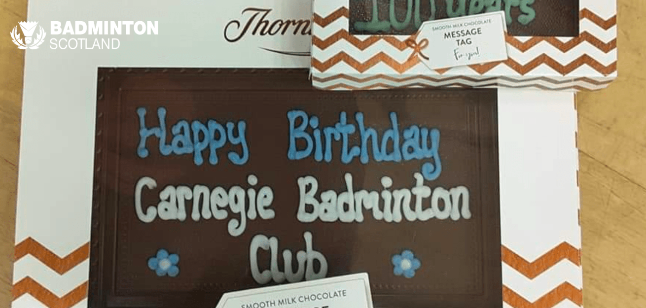 Congratulations Dunfermline Carnegie BC on being 100 years old this year! | Badminton Scotland