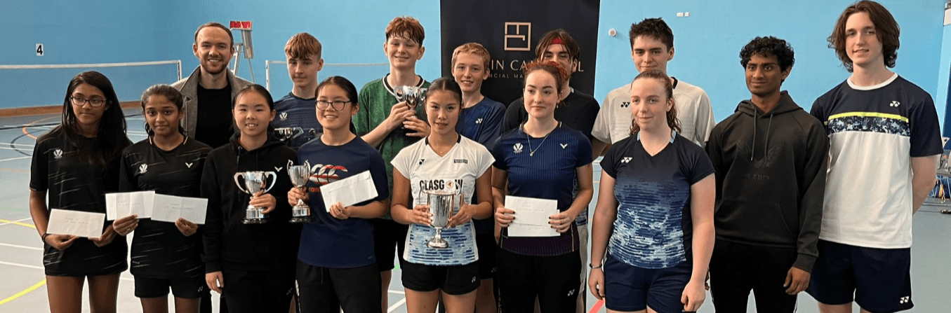 Yonex MCFM East of Scotland U15 & UI9 Junior Championships 2023 | Badminton Scotland
