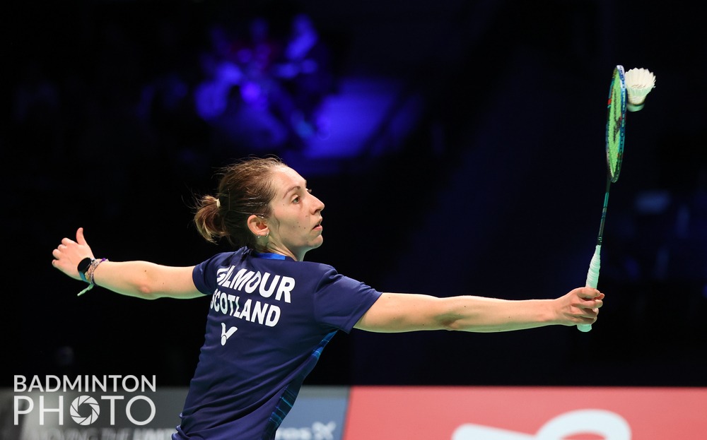 Kirsty Gilmour flew the Scottish flag all the way to the women’s singles semi-finals of the Victor Denmark Open | Badminton Scotland