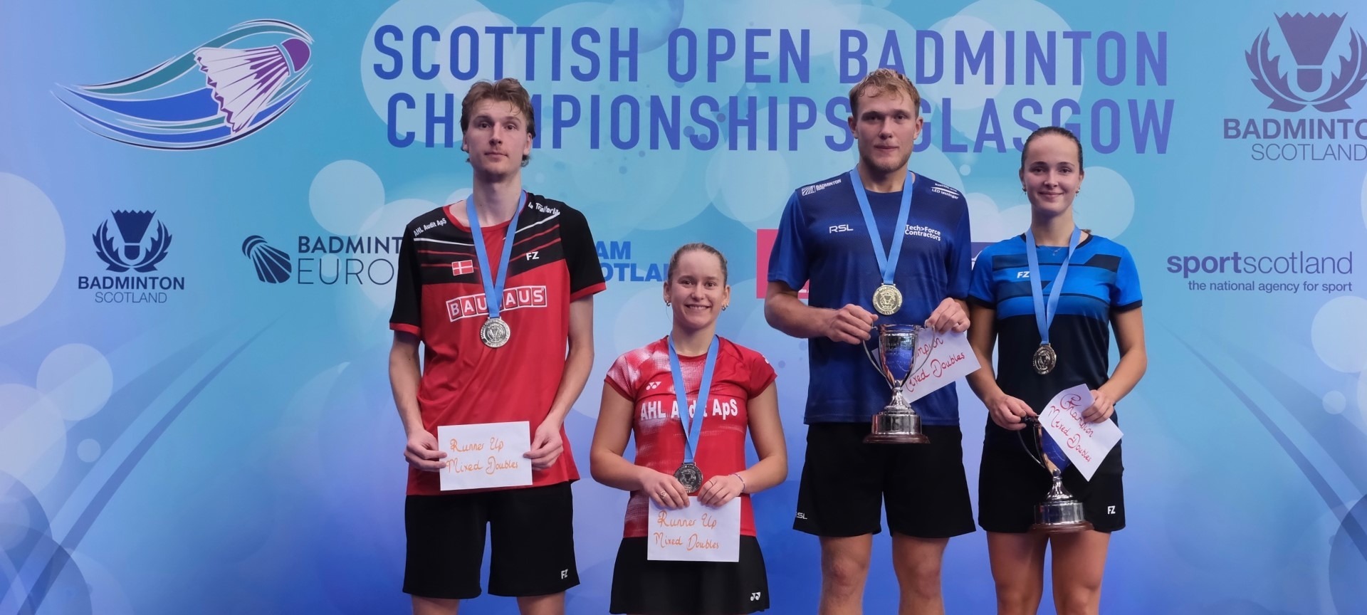 Scottish Open Finals Day: Mind Games Make The Difference For Christine and Mads | Badminton Scotland
