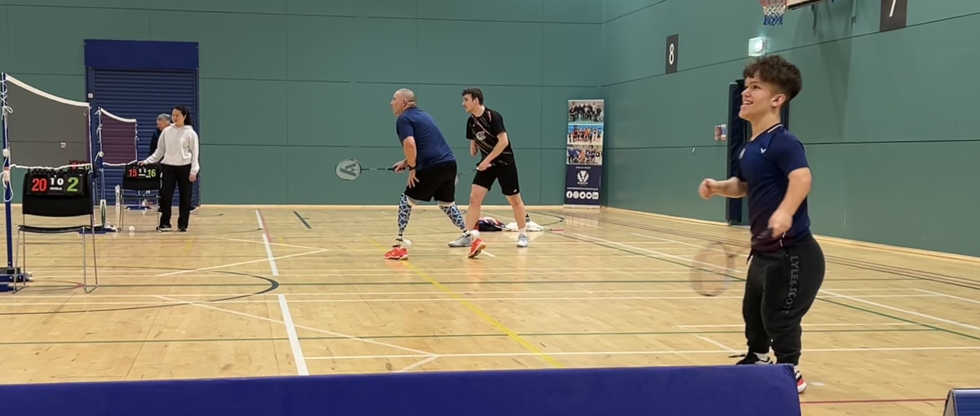 Overcoming Barriers (Colin Leslie & Andy Davies): Scottish Disability Sport Week | Badminton Scotland
