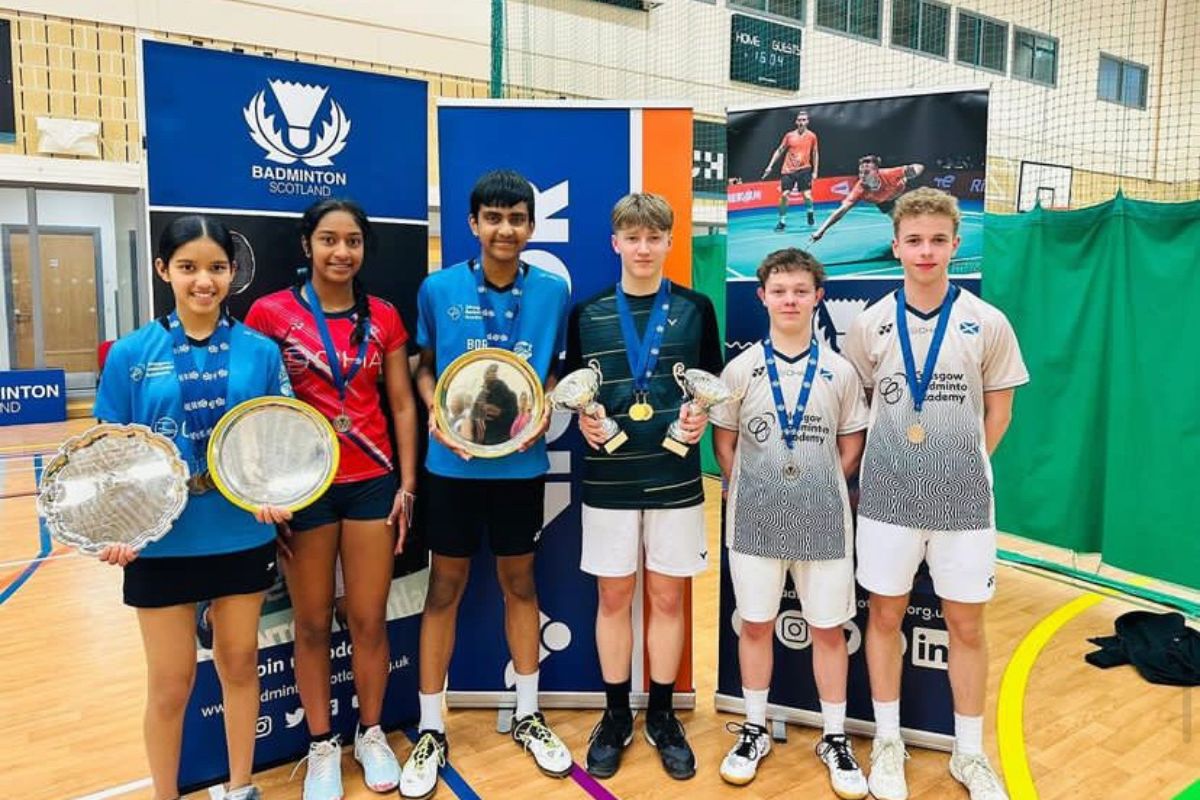 U13s / U17s Scottish National Junior Badminton Championships results | Badminton Scotland