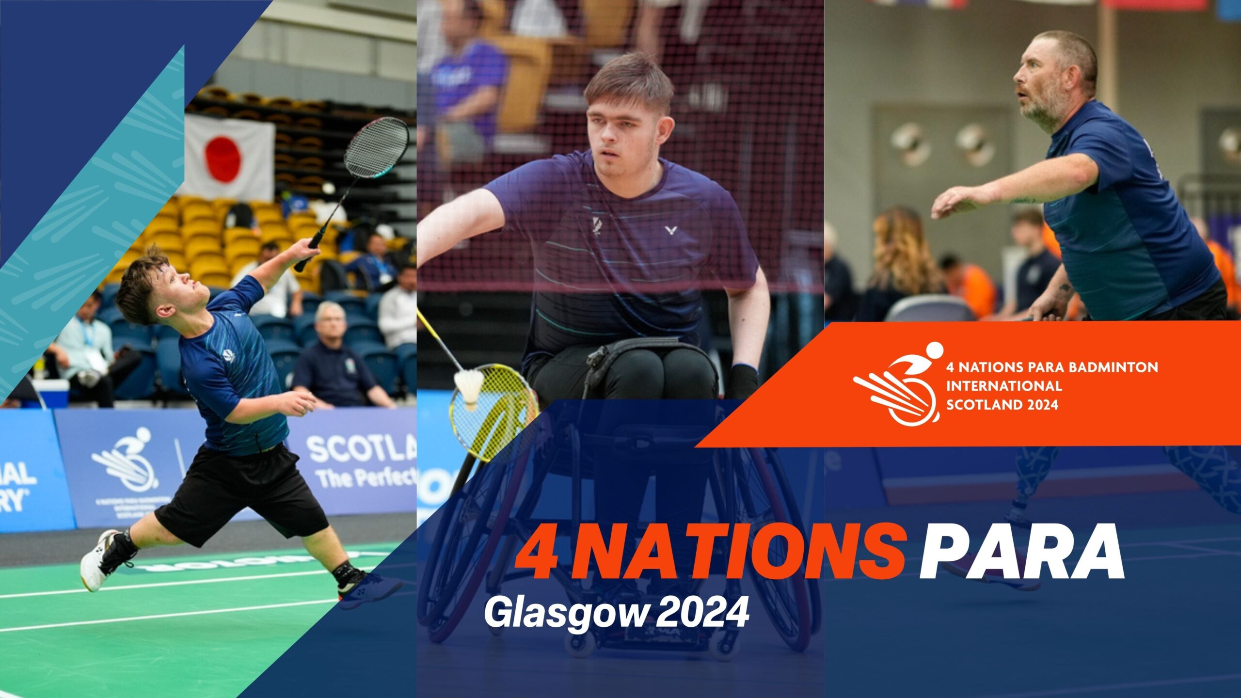 Gregor, Andy and Colin: Team Scotland at the 4 Nations Para | Badminton Scotland