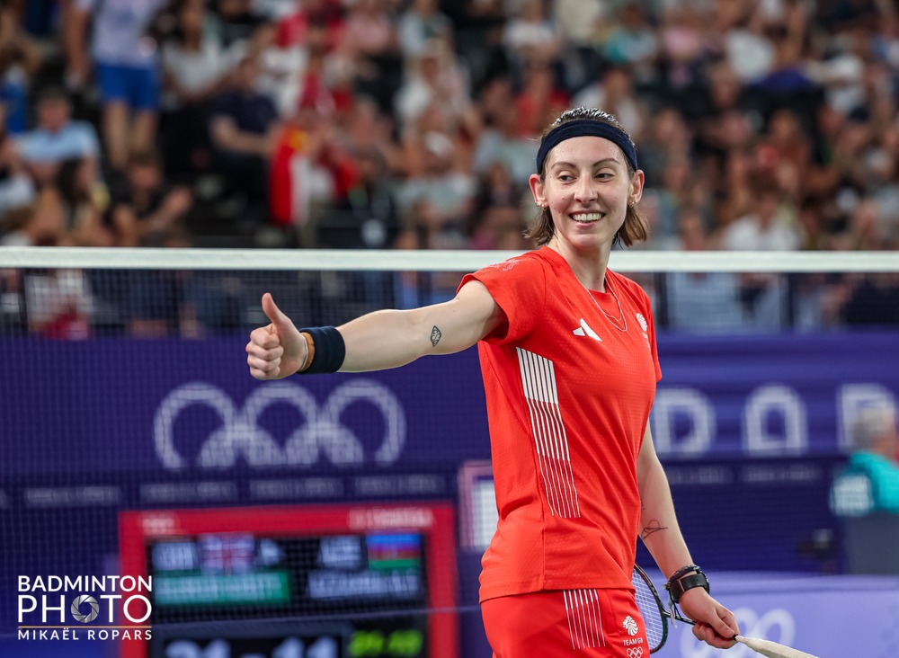 Kirsty Gilmour wins opening Olympics match for Team GB | Badminton Scotland
