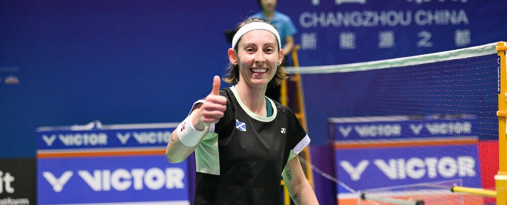 Gilmour wins opening game at the China Open and prepares for a crucial round two | Badminton Scotland