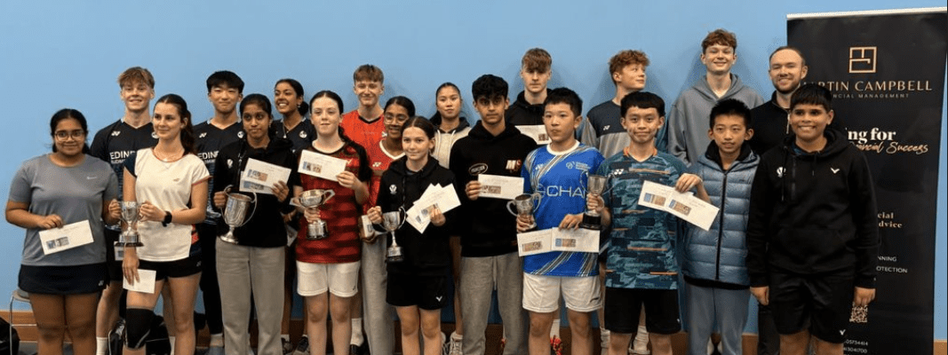 Yonex MCMF East Of Scotland Under 15s and Under 19 Junior Championship Report | Badminton Scotland