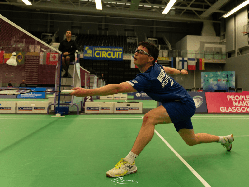 Scottish Open 2024: Matthew Waring becomes first Scot through to the next round of qualification | Badminton Scotland