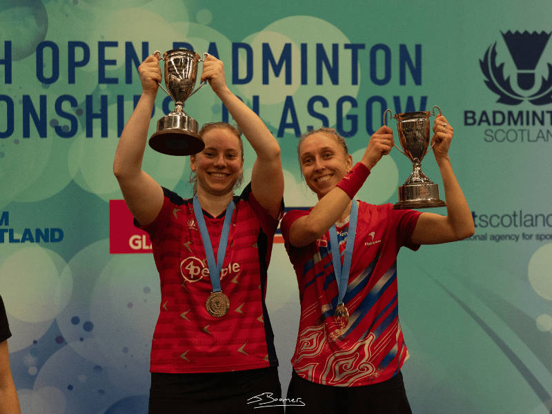 Jille and Thygesen blow away Birch and van Leeuwen in Scottish Open title-winning final game | Badminton Scotland