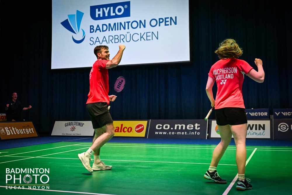 “They’ve put themselves in a position for a real shot at the final” – Mixed doubles final for Dunn and Macpherson | Badminton Scotland