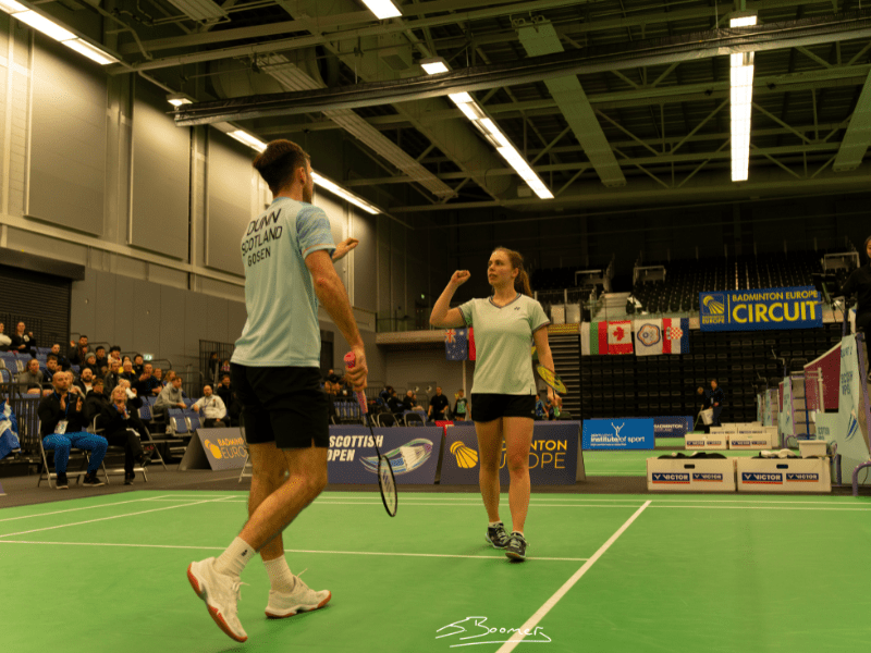 Scottish Open 2024: Alexander Dunn and Julie Macpherson Through To The Semi-Finals | Badminton Scotland