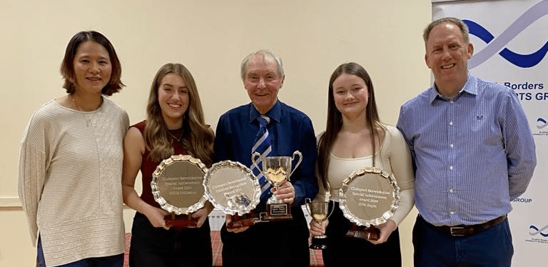 Duns Badminton Club Shines at Clubsport Berwickshire Award | Badminton Scotland