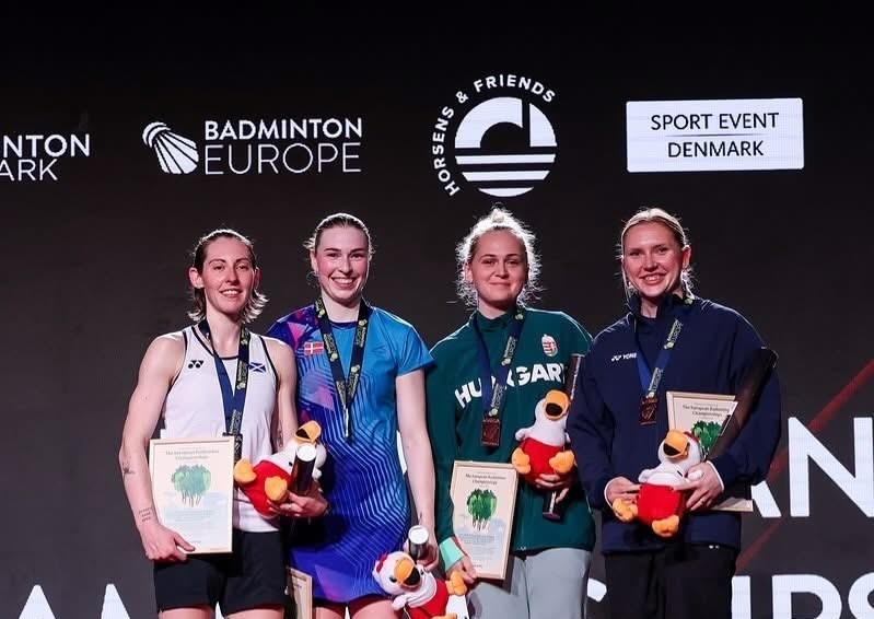 European silver for Gilmour in Denmark | Badminton Scotland