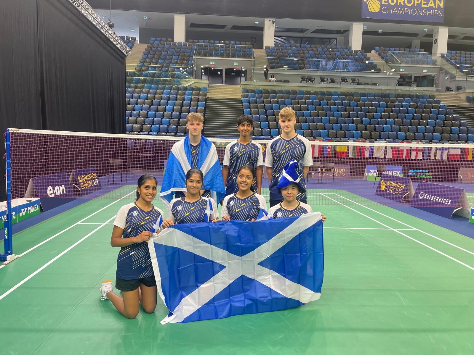 Scotland Show Fighting Spirit at European Junior Team Championships | Badminton Scotland
